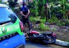 Equipe de Ouro Verde apreende  motocicleta com  indícios de adulteração em sinal identificador