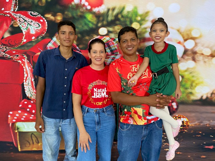 Natal encantado 2024 emociona  e celebra a união em Jesúpolis