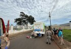 Bombeiros em Nerópolis socorrem criança atropelada por ônibus