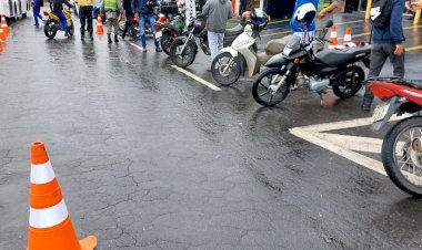 Operação duas rodas apreende 18 motocicletas  irregulares em Aparecida de Goiânia