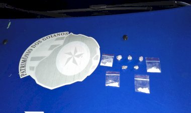 Indivíduo é preso pelo crime de tráfico  de drogas em Petrolina de Goiás