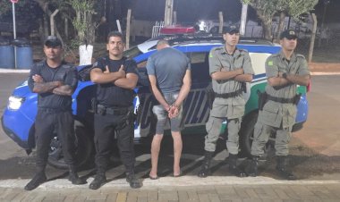 Polícias Militar de São Francisco, Jesúpolis e Penal de Jaraguá no combate a evasão carcerária