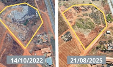 São Francisco de Goiás se destaca  no encerramento do lixão
