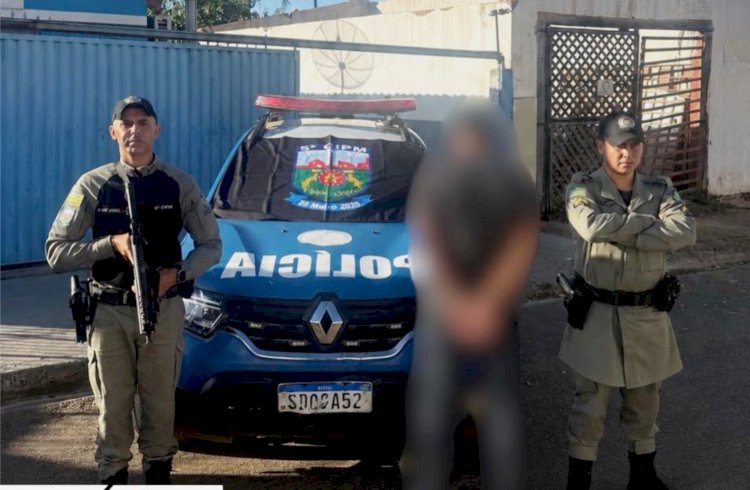 PM prende homem por descumprir medida protetiva contra mãe idosa em Petrolina de Goiás