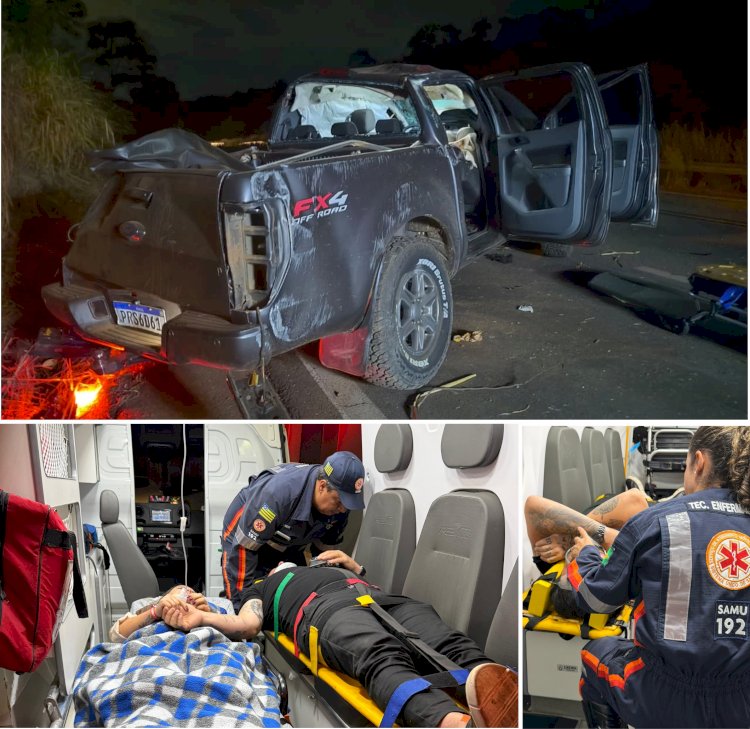 Secretário de Esporte, Lazer e Cultura de Petrolina de Goiás, Lukas Gaúcho, sofreu um acidente automobilístico na madrugada deste sábado (23), na GO-080