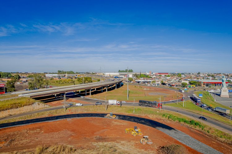 Obras no Trevo da Havan têm nova etapa concluída